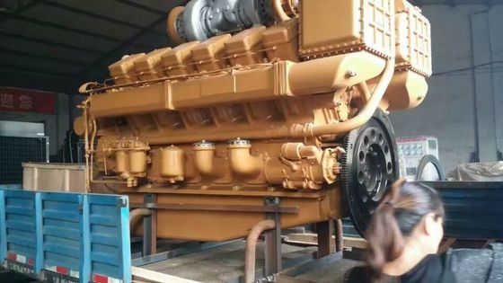 Generatore diesel da 500 kW con motore diesel Jinan 12V190 Ifc5456 e anello a pistoni 100 kg