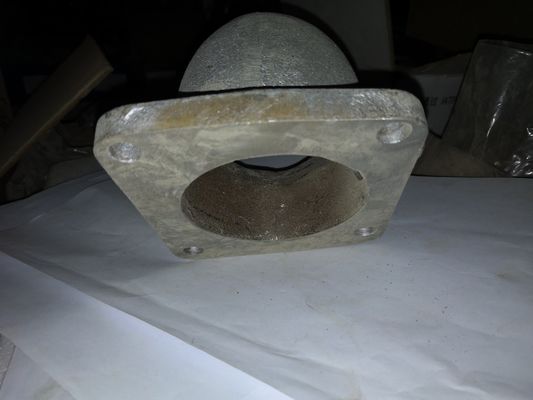 Piombo di scarico di rame per macchinari da costruzione Jichai, gomito con certificazione ISO9001