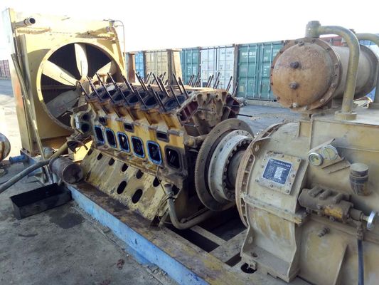 12V190 Servizio di manutenzione del generatore di gas in acciaio carbonio Jichai/Chidong per uso industriale