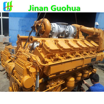 Tipo di uscita CC Parti di motori diesel di Jinan Testa di cilindro con metodo di installazione fisso