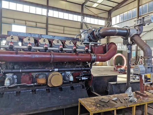 Sottoinsieme del tubo di scarico della giacca dell'acqua, parte numero 127.09.20A Mnf Jinan Diesel Engine Co. Ltd.