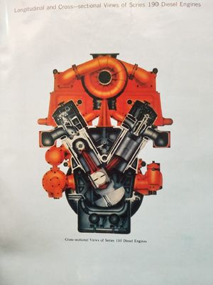 Grandi dimensioni della macchina 226lz. 01.00 Assemblaggio del blocco del cilindro per Jichai B6190 Parti del motore