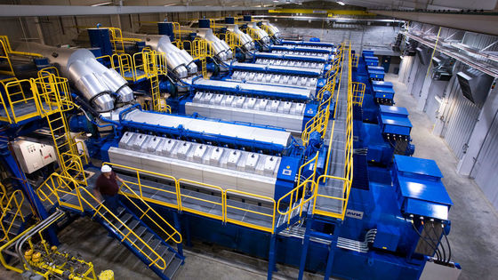 Generatore a gas da 500 kW Jichai per la centrale elettrica russa