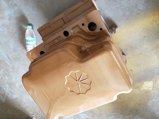 Generatore di biogas di Jinan da 500 kW, cilindro di raffreddamento ad acqua con motore 12V190