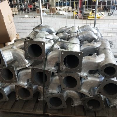1812t. 09.10A Manifold di tipo T utilizzato nel generatore a gas da 500 kW di Jinan per installazioni fisse