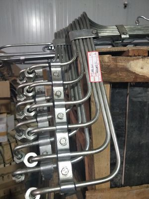 Installazione fissa 6016.14.40.20 Sottoinsieme di tubi di olio H16V190 Parti di motori diesel Jichai