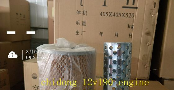 Jichai Chidong Shengdong Parti del motore 12V190 Filtro d'olio