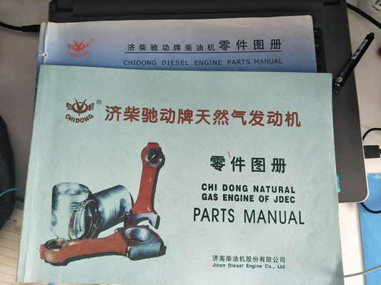 Generatore diesel con uscita di corrente continua di tipo 12V190 16V190 Jichai Jinan Parti di motori diesel