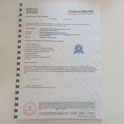 Lata di certificazione ISO9001 per piccole parti del motore Jichai e Chidong di piccole dimensioni