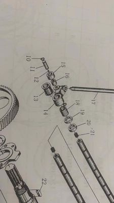 Componente standard 12v Motore diesel Parti di ricambio
