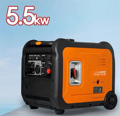 SE6500pro Generatore di benzina domestico di 220 V standard silenzioso con funzionamento silenzioso