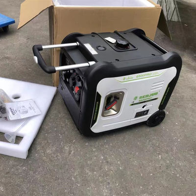 SE6500pro Generatore di benzina domestico di 220 V standard silenzioso con funzionamento silenzioso