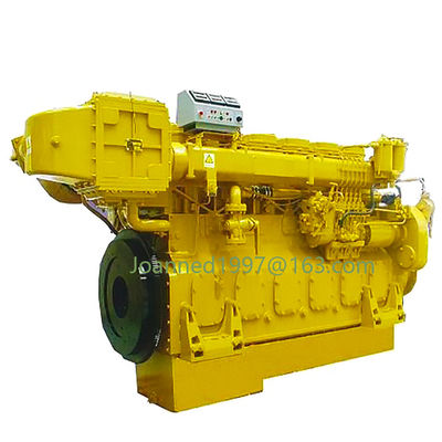 Jichai 6190 Motore diesel Chidong B6190g6190 Parti del motore marino Gamma di velocità 1000-1500