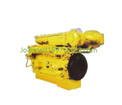 Jichai 6190 Motore diesel Chidong B6190g6190 Parti del motore marino Gamma di velocità 1000-1500