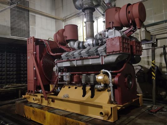 Certificato ISO9001 Motore diesel a spinta G12V190pzl per la perforazione in giacimenti di petrolio a 1300r/Min