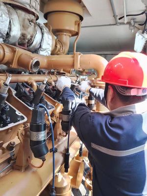 12V175ZL Movimento a pistoni rotativi Generatore elettrico per la trivellazione di petrolio 1200KW-1400KW