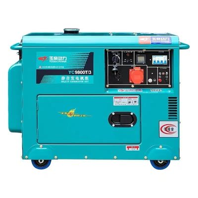 Land 5/6/8/10kw Generatore diesel silenzioso per uso domestico con uscita a tre fasi di corrente alternata