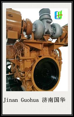 Modulo di accordo del cilindro V 882kw 1000HP Jichai Chidong Z12V190b Motore diesel marino