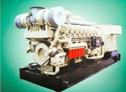 Set di generazione diesel Yuchai da 150 kW con cilindro di raffreddamento raffreddato ad acqua SY150GF a Jinan