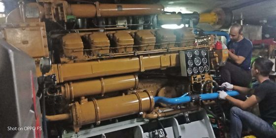 1000 HP Barca aspiratrice di sabbia Motore Z12V190bc raffreddato ad acqua con cilindro di raffreddamento