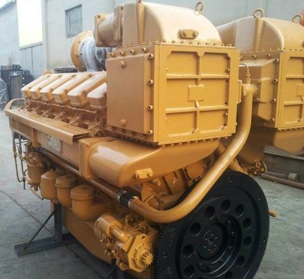 Motore diesel Jichai Jinan B6190 G6190 200-300kw Motore marino Modalità di accensione Accensione