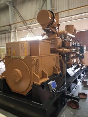 Stazione elettrica da 1 MW dotata di generatore a gas 12V190 e di opzione di richiesta personalizzata
