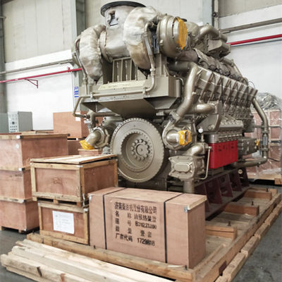 Sistema di generazione di energia per motori a gas naturale con serie di generatori di gas 12V190 certificati ISO