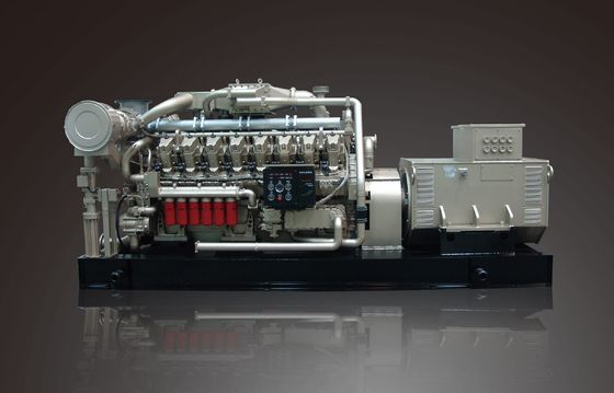 Jichai 1000kw Gas Generator 1200GF-T Motore Modello H16V190zdt al Piston Pin 16V190