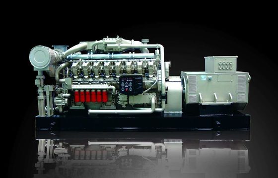 Jichai 1000kw Gas Generator 1200GF-T Motore Modello H16V190zdt al Piston Pin 16V190