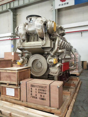 Tipo di uscita di corrente continua 1000kw Jichai H16V190 Motore generatore a gas naturale Modello al prezzo competitivo