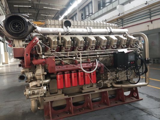 Tipo di uscita di corrente continua 1000kw Jichai H16V190 Motore generatore a gas naturale Modello al prezzo competitivo
