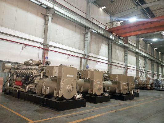 1200kw 1000r/Min H16V190zlz-2 Generatore di biogas Jichai per la generazione di energia elettrica da biogas