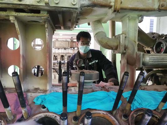 Generatori a turbina a gas di Jinan Biogas Genset con uscita a tre fasi di 600kVA