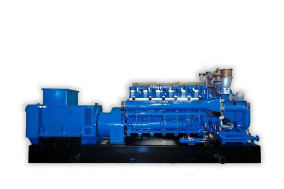 Materiale di acciaio di piccole dimensioni 20MW Generatore di gas di coda industriale per la produzione sostenibile