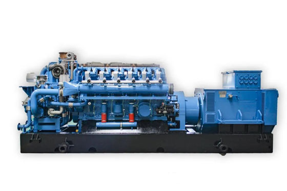 Materiale di acciaio di piccole dimensioni 20MW Generatore di gas di coda industriale per la produzione sostenibile