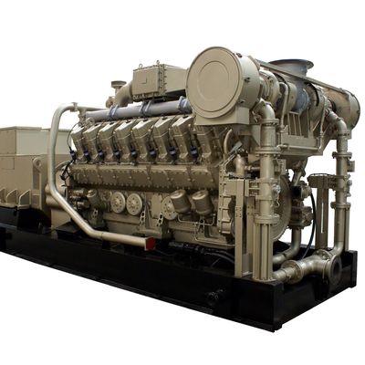 Set di generatori a gas da 1 MW con sistema di cilindro in V e tipo di uscita a tre fasi CA