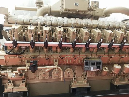 Set di generatori a gas da 1 MW con sistema di cilindro in V e tipo di uscita a tre fasi CA