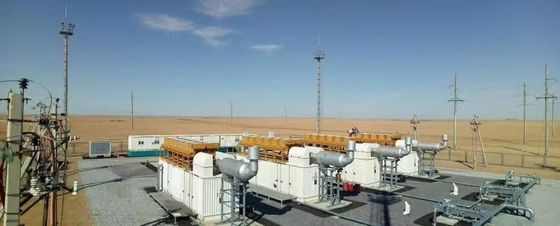 10.5kv Voltaggio nominale Generatore di gas naturale Set 2000kw per applicazioni industriali
