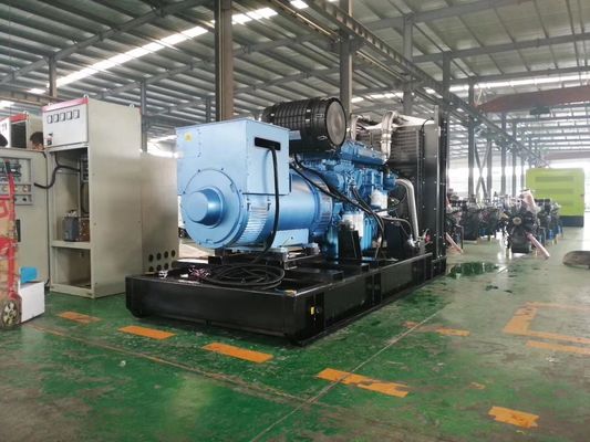 Generatore diesel di 500 kW di uscita CC Weichai Baudouin certificato ISO per l'elettricità