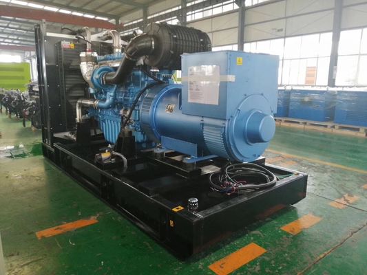 Set di generatore diesel da 500 kW Weichai Baudouin per la linea di produzione di elettricità standard