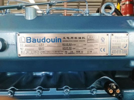 Set di generazione diesel meglio qualificato per gas naturale Weichai Baudouin Tipo di uscita CC