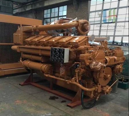 Batteria generatore diesel da 1000 kW Motore diesel di Jinan con raffreddamento ad acqua