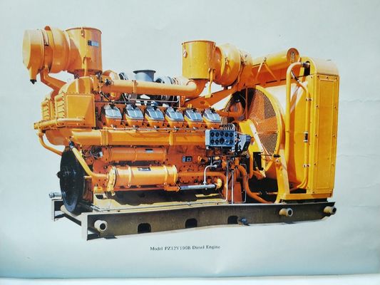 AC Rotating Exciter Generatore diesel Jichai da 500 kW per la generazione di energia elettrica ordinaria per uso terrestre
