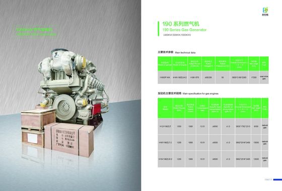 1000kw Bl12V190zld Diesel Generating Sets Jichai Personalizzazione per le vostre esigenze