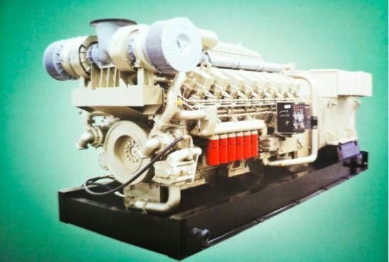 1500kw Low Noise H12V190zl Jichai 6000 serie generatore diesel set a quattro tempi