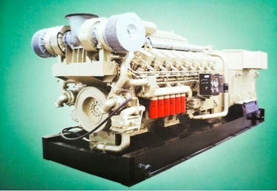 1500kw Low Noise H12V190zl Jichai 6000 serie generatore diesel set a quattro tempi