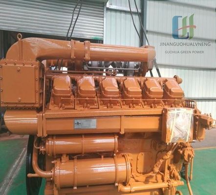 Generatore diesel di serie Jichai 6000 a basso rumore 2000kw -H16V190zld